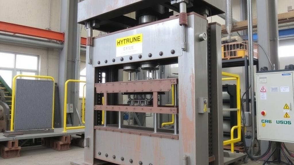 Hydraulic press for reinforcing barsфото